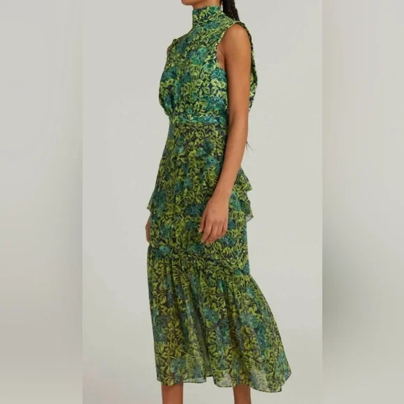 SALONI | Dresses | Nwt Saloni Ruffle Dress | Poshmark SALONI | Dresses | Nwt Saloni Ruffle Dress | Poshmark